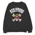 4th Grade Pirate Crew Halloween Costume Cool Teacher Student Women Crewneck Sweatshirt, novelty gifts, funny gifts