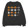 6 7 Meme 67 Halloween Order Of Operations Math Teacher Women Crewneck Sweatshirt, novelty gifts, funny gifts
