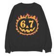 6 7 Meme Halloween Pumpkin Costume For Student Teacher Women Crewneck Sweatshirt, novelty gifts, funny gifts 6 7 Meme Halloween Pumpkin Costume For Student Teacher Women Crewneck Sweatshirt, novelty gifts, funny gifts