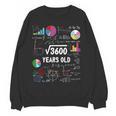 60 Year Old Math Teacher Square Root Of 3600 60th Birthday Women Crewneck Sweatshirt, novelty gifts, funny gifts
