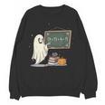 67 Teacher Halloween Ghost Six Seven Meme Math Joke Women Crewneck Sweatshirt, novelty gifts, funny gifts 67 Teacher Halloween Ghost Six Seven Meme Math Joke Women Crewneck Sweatshirt, novelty gifts, funny gifts