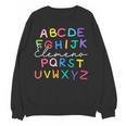 ABC Elemeno Kindergarten Teacher Boy Girl Kid Back To School Women Crewneck Sweatshirt, novelty gifts, funny gifts