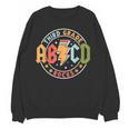 ABCD 3rd Grade Rocks Pencil Lightning Teachers Rock Boys Women Crewneck Sweatshirt, novelty gifts, funny gifts ABCD 3rd Grade Rocks Pencil Lightning Teachers Rock Boys Women Crewneck Sweatshirt, novelty gifts, funny gifts