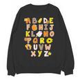Alphabet Turkey Thanksgiving Costume Preschool Teacher Men Women Women Crewneck Sweatshirt, novelty gifts, funny gifts Alphabet Turkey Thanksgiving Costume Preschool Teacher Men Women Women Crewneck Sweatshirt, novelty gifts, funny gifts