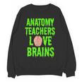 Anatomy Teachers Love Brains Halloween Teacher Costume Shirt Women Crewneck Sweatshirt, novelty gifts, funny gifts Anatomy Teachers Love Brains Halloween Teacher Costume Shirt Women Crewneck Sweatshirt, novelty gifts, funny gifts