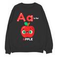 A Is For Apple Pre-K Kindergarten Teacher Student Women Crewneck Sweatshirt, novelty gifts, funny gifts A Is For Apple Pre-K Kindergarten Teacher Student Women Crewneck Sweatshirt, novelty gifts, funny gifts