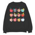 Art Apples Back To School For Teacher Student Women Crewneck Sweatshirt, novelty gifts, funny gifts Art Apples Back To School For Teacher Student Women Crewneck Sweatshirt, novelty gifts, funny gifts