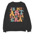 In My Art Teacher Era Artists First Day Of School Women Women Crewneck Sweatshirt, novelty gifts, funny gifts