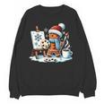 Artist Gingerbread Painter Art Teacher Student Christmas Women Crewneck Sweatshirt, novelty gifts, funny gifts Artist Gingerbread Painter Art Teacher Student Christmas Women Crewneck Sweatshirt, novelty gifts, funny gifts