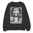 Artist Tarot Card Skeleton Painter Art Teacher Witchy Women Crewneck Sweatshirt, novelty gifts, funny gifts Artist Tarot Card Skeleton Painter Art Teacher Witchy Women Crewneck Sweatshirt, novelty gifts, funny gifts