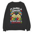 Autism Awareness Teacher Shirts It Takes A Special Teacher Women Crewneck Sweatshirt, novelty gifts, funny gifts Autism Awareness Teacher Shirts It Takes A Special Teacher Women Crewneck Sweatshirt, novelty gifts, funny gifts
