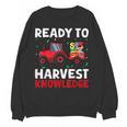Back To School Teacher Farming Tractor Farmer Kids 100th Day Women Crewneck Sweatshirt, novelty gifts, funny gifts Back To School Teacher Farming Tractor Farmer Kids 100th Day Women Crewneck Sweatshirt, novelty gifts, funny gifts