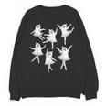 Ballet Ghost Dancer Spooky Dance Teacher Halloween Costume Women Crewneck Sweatshirt, novelty gifts, funny gifts Ballet Ghost Dancer Spooky Dance Teacher Halloween Costume Women Crewneck Sweatshirt, novelty gifts, funny gifts