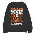 Band Teacher Halloween Shirt Costume School Marching Band For Men Women Women Crewneck Sweatshirt, novelty gifts, funny gifts