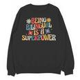 Being Bilingual Is A Superpower Back To School ESL Teacher Women Crewneck Sweatshirt, novelty gifts, funny gifts Being Bilingual Is A Superpower Back To School ESL Teacher Women Crewneck Sweatshirt, novelty gifts, funny gifts