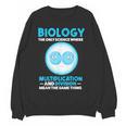Biology Facts Science Teacher Student Biologist Women Crewneck Sweatshirt, novelty gifts, funny gifts