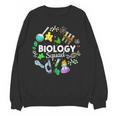 Biology Squad Science Teacher Student Biologist Women Crewneck Sweatshirt, novelty gifts, funny gifts