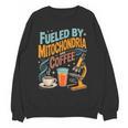 Biology Teacher Science Fueled By Mitochondria Coffee Women Crewneck Sweatshirt, novelty gifts, funny gifts Biology Teacher Science Fueled By Mitochondria Coffee Women Crewneck Sweatshirt, novelty gifts, funny gifts