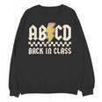Boys Girls Teachers Rock Back To School ABCD Back In Class Women Crewneck Sweatshirt, novelty gifts, funny gifts Boys Girls Teachers Rock Back To School ABCD Back In Class Women Crewneck Sweatshirt, novelty gifts, funny gifts