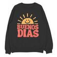 Buenos Dias Spanish Teacher Appreciation Back To School Women Crewneck Sweatshirt, novelty gifts, funny gifts Buenos Dias Spanish Teacher Appreciation Back To School Women Crewneck Sweatshirt, novelty gifts, funny gifts