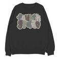 Camo Team 4th Grade Squad Back To School Teacher Kids Boys Women Crewneck Sweatshirt, novelty gifts, funny gifts