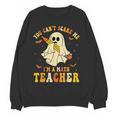 You Can't Scare Me I'm A Math Teacher Halloween Ghost Groovy Women Crewneck Sweatshirt, novelty gifts, funny gifts You Can't Scare Me I'm A Math Teacher Halloween Ghost Groovy Women Crewneck Sweatshirt, novelty gifts, funny gifts