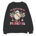 You Can't Scare Me I'm a Principal Halloween Teacher Women Crewneck Sweatshirt, novelty gifts, funny gifts You Can't Scare Me I'm a Principal Halloween Teacher Women Crewneck Sweatshirt, novelty gifts, funny gifts