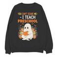 You Cant Scare Me I Teach Preschool Halloween Teacher Women Crewneck Sweatshirt, novelty gifts, funny gifts You Cant Scare Me I Teach Preschool Halloween Teacher Women Crewneck Sweatshirt, novelty gifts, funny gifts