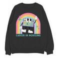 Career In Modeling AAC Teacher SLP SPED Communication Autism Women Crewneck Sweatshirt, novelty gifts, funny gifts Career In Modeling AAC Teacher SLP SPED Communication Autism Women Crewneck Sweatshirt, novelty gifts, funny gifts