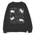 Cats And Math Lover Cat Lover Science Teacher Student Women Crewneck Sweatshirt, novelty gifts, funny gifts Cats And Math Lover Cat Lover Science Teacher Student Women Crewneck Sweatshirt, novelty gifts, funny gifts