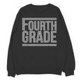 Checkered Fourth Grade Teacher Team Crew Back To School Women Crewneck Sweatshirt, novelty gifts, funny gifts Checkered Fourth Grade Teacher Team Crew Back To School Women Crewneck Sweatshirt, novelty gifts, funny gifts