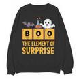 Chemistry Boo The Element Of Surprise Science Teacher Women Crewneck Sweatshirt, novelty gifts, funny gifts