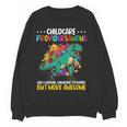Childcare Providersaurus Daycare Teachers Women Crewneck Sweatshirt, novelty gifts, funny gifts