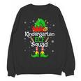 Christmas Kindergarten Elf Squad Teacher Student Women Crewneck Sweatshirt, novelty gifts, funny gifts