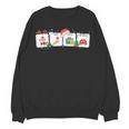 Christmas Santa Special Education SPED Teacher Xmas PJ Women Crewneck Sweatshirt, novelty gifts, funny gifts