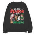 Christmas Sped Teacher Tis The Season For Inclusion Women Women Crewneck Sweatshirt, novelty gifts, funny gifts