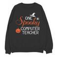 Computer Teacher Halloween Spooky Men Women Kids Women Crewneck Sweatshirt, novelty gifts, funny gifts Computer Teacher Halloween Spooky Men Women Kids Women Crewneck Sweatshirt, novelty gifts, funny gifts