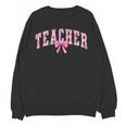 Coquette Bow Back To School First Day Teacher Women Crewneck Sweatshirt, novelty gifts, funny gifts Coquette Bow Back To School First Day Teacher Women Crewneck Sweatshirt, novelty gifts, funny gifts