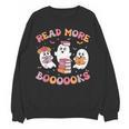 Cute Ghost Book Read More Books Teachers Halloween Women Crewneck Sweatshirt, novelty gifts, funny gifts Cute Ghost Book Read More Books Teachers Halloween Women Crewneck Sweatshirt, novelty gifts, funny gifts