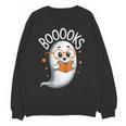 Cute Ghost Book Reading Halloween Teacher Women Crewneck Sweatshirt, novelty gifts, funny gifts Cute Ghost Book Reading Halloween Teacher Women Crewneck Sweatshirt, novelty gifts, funny gifts