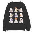 Cute Ghost Reading Books Teacher Halloween Reading Men Women Kids Women Crewneck Sweatshirt, novelty gifts, funny gifts Cute Ghost Reading Books Teacher Halloween Reading Men Women Kids Women Crewneck Sweatshirt, novelty gifts, funny gifts