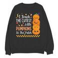 Cute Teacher Halloween For Women Men Teacher Pumpkin Women Crewneck Sweatshirt, novelty gifts, funny gifts Cute Teacher Halloween For Women Men Teacher Pumpkin Women Crewneck Sweatshirt, novelty gifts, funny gifts
