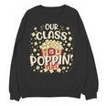 Cute Teacher Popcorn Day Women Crewneck Sweatshirt, novelty gifts, funny gifts Cute Teacher Popcorn Day Women Crewneck Sweatshirt, novelty gifts, funny gifts