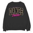 Dance Teacher Leopard Dancing Life Girls Women Dancer Women Crewneck Sweatshirt, novelty gifts, funny gifts Dance Teacher Leopard Dancing Life Girls Women Dancer Women Crewneck Sweatshirt, novelty gifts, funny gifts
