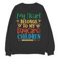 Daycare Children Childcare Provider Teacher PreK Nursery Women Crewneck Sweatshirt, novelty gifts, funny gifts Daycare Children Childcare Provider Teacher PreK Nursery Women Crewneck Sweatshirt, novelty gifts, funny gifts