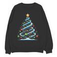 DNA Helix Christmas Tree Scientist Biology Science Teacher Women Crewneck Sweatshirt, novelty gifts, funny gifts DNA Helix Christmas Tree Scientist Biology Science Teacher Women Crewneck Sweatshirt, novelty gifts, funny gifts