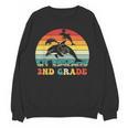 Dolphin Second Grade Back To School Teacher Student Women Crewneck Sweatshirt, novelty gifts, funny gifts