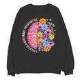 Dyslexia Different Perspective Reading Brain Floral Teacher Women Crewneck Sweatshirt, novelty gifts, funny gifts Dyslexia Different Perspective Reading Brain Floral Teacher Women Crewneck Sweatshirt, novelty gifts, funny gifts
