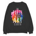 Earth Without Art Is Just Eh Painting Artist Pun Art Teacher Women Crewneck Sweatshirt, novelty gifts, funny gifts Earth Without Art Is Just Eh Painting Artist Pun Art Teacher Women Crewneck Sweatshirt, novelty gifts, funny gifts