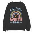 ELA English Teacher Women Crewneck Sweatshirt, novelty gifts, funny gifts ELA English Teacher Women Crewneck Sweatshirt, novelty gifts, funny gifts